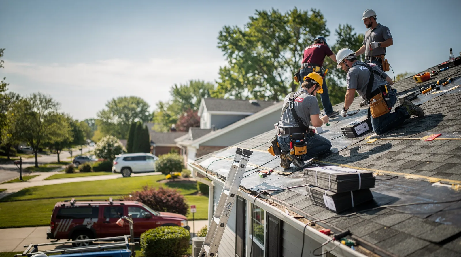 Roof Repair in Albany, IL around you